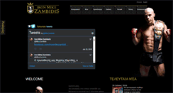 Desktop Screenshot of ironmikezambidis.com